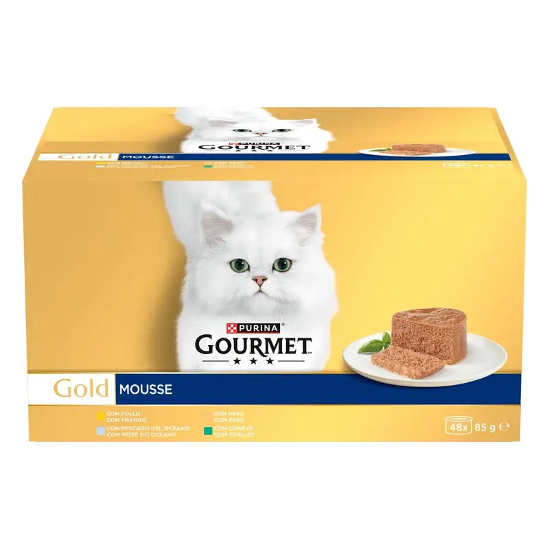 Gourmet Gold Mousse 48x85 gramos