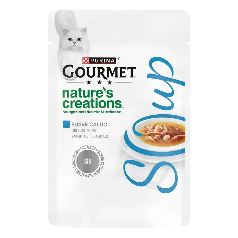 Gourmet Gold Soups Atún Y Gamba 32x40 gramos