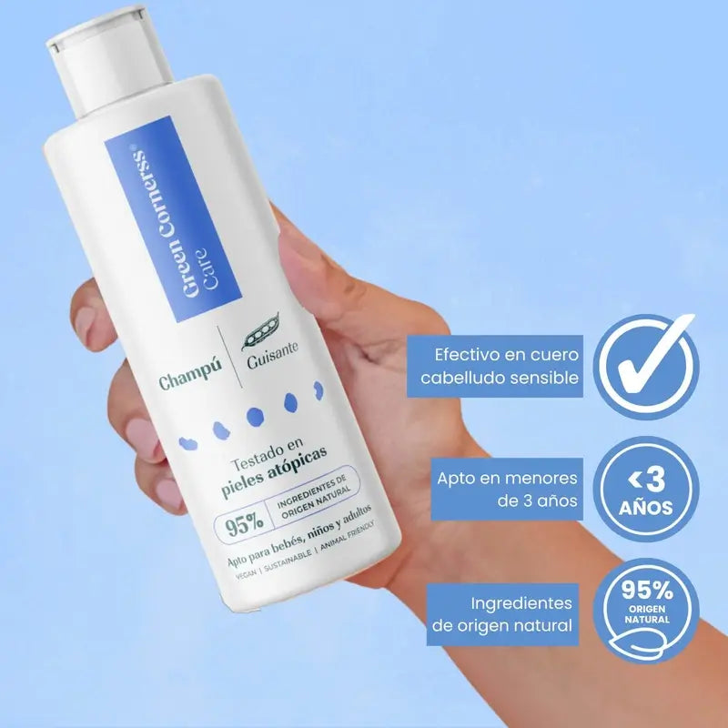 Green Cornerss Champú de Gisante, 300 ml