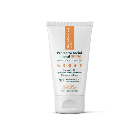 Green Cornerss Protector Facial Mineral SPF50, 50 ml