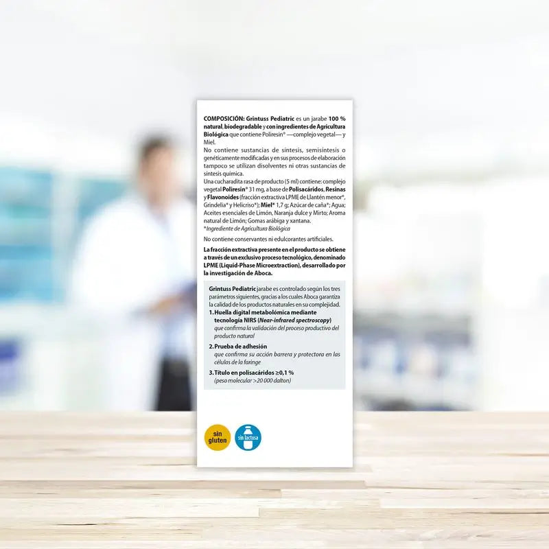 Aboca Grintuss Pediatric Jarabe, 180 gr