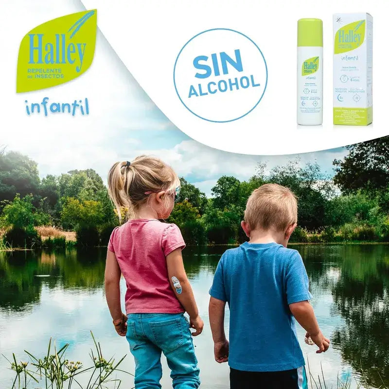 Halley, antimosquitos sin alcohol