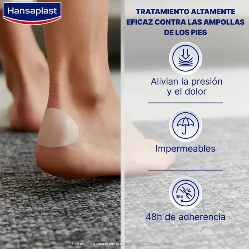 Hansaplast Ampollas Hidrocoloide Talla Grande 5 unidades