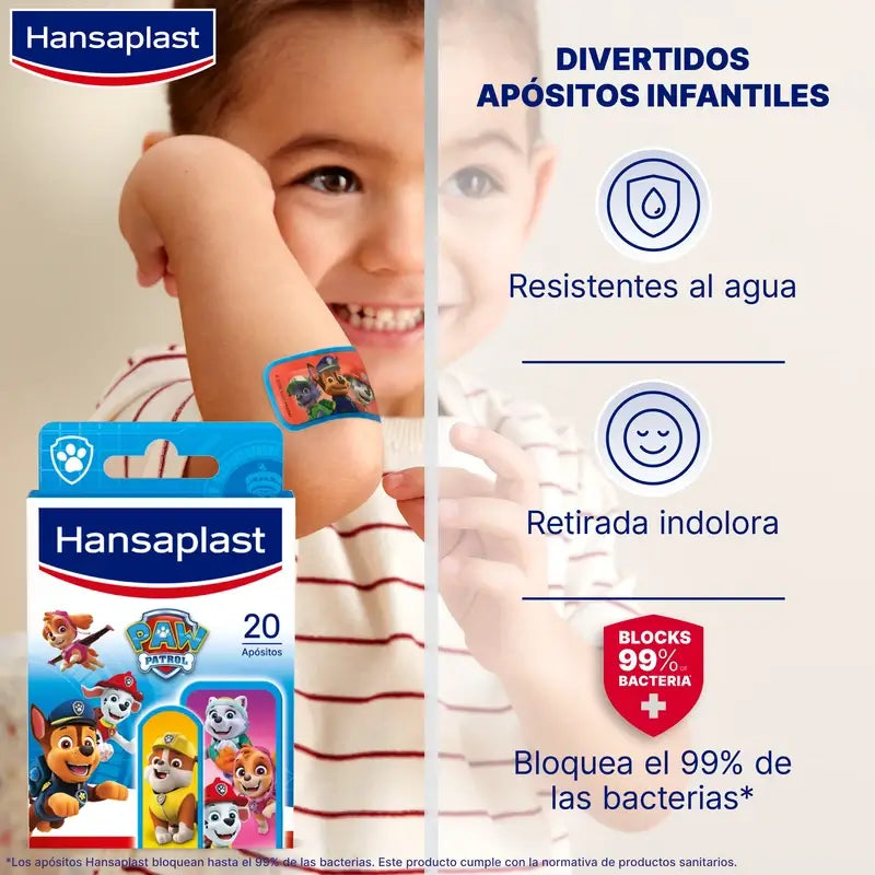 Hansaplast Paw Patrol Kids , 20 apósitos