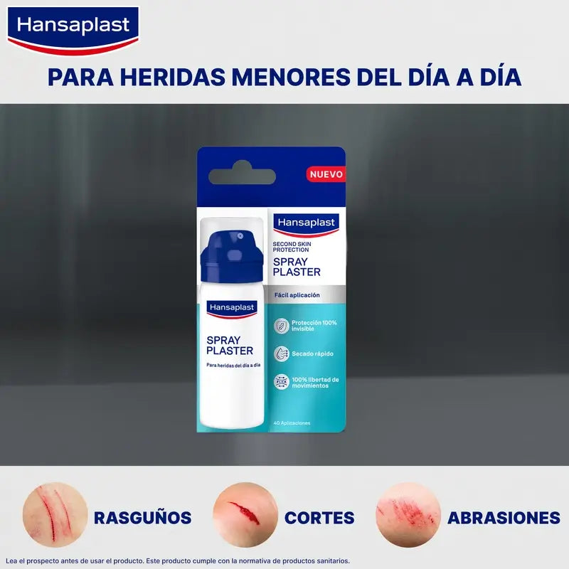 Hansaplast Second Skin Protection Apósito En Spray , 40 aplicaciones