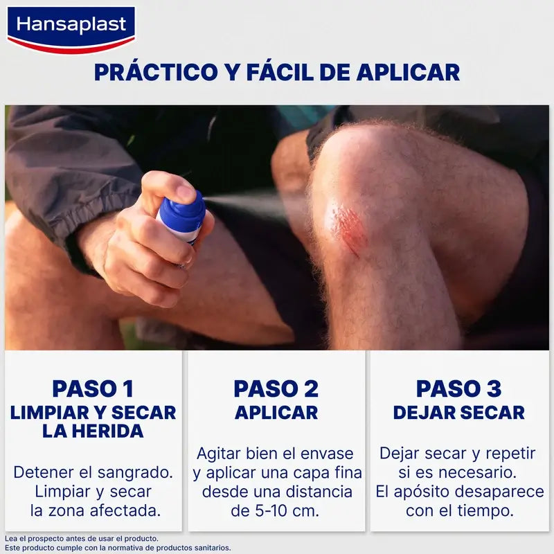 Hansaplast Second Skin Protection Apósito En Spray , 40 aplicaciones