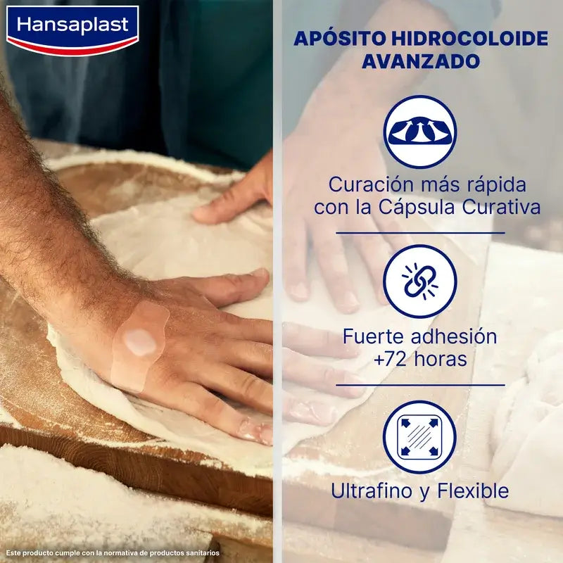 Hansaplast Second Skin Protection Regular, 6 unidades