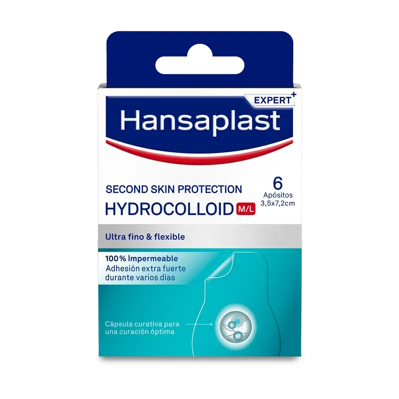 Hansaplast Second Skin Protection Regular, 6 unidades