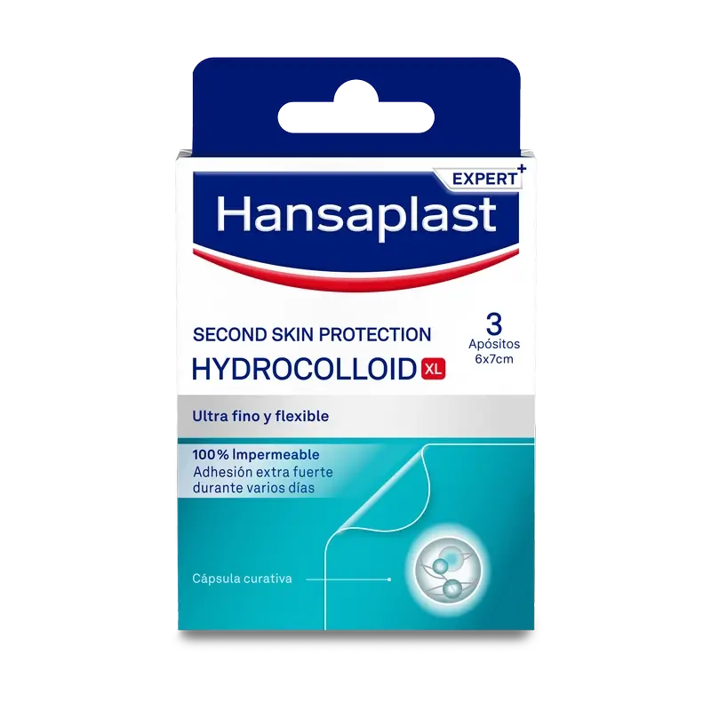 Hansaplast Second Skin Protection Xl, 3 unidades