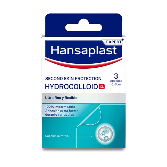 Hansaplast Second Skin Protection Xl, 3 unidades