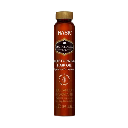 Hask Aceite Hidratante Macadamia Oil , 18 ml