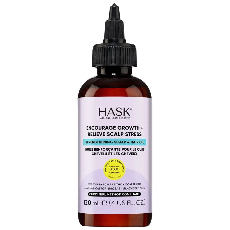 Hask Aceite Para El Cuero Cabelludo Fortalecedor Texture , 120 ml