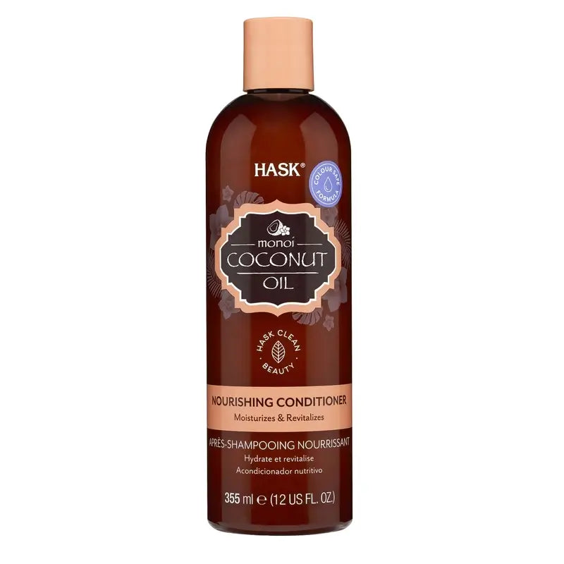 Hask Acondicionador Nutritivo Monoi Coconut Oil , 355 ml