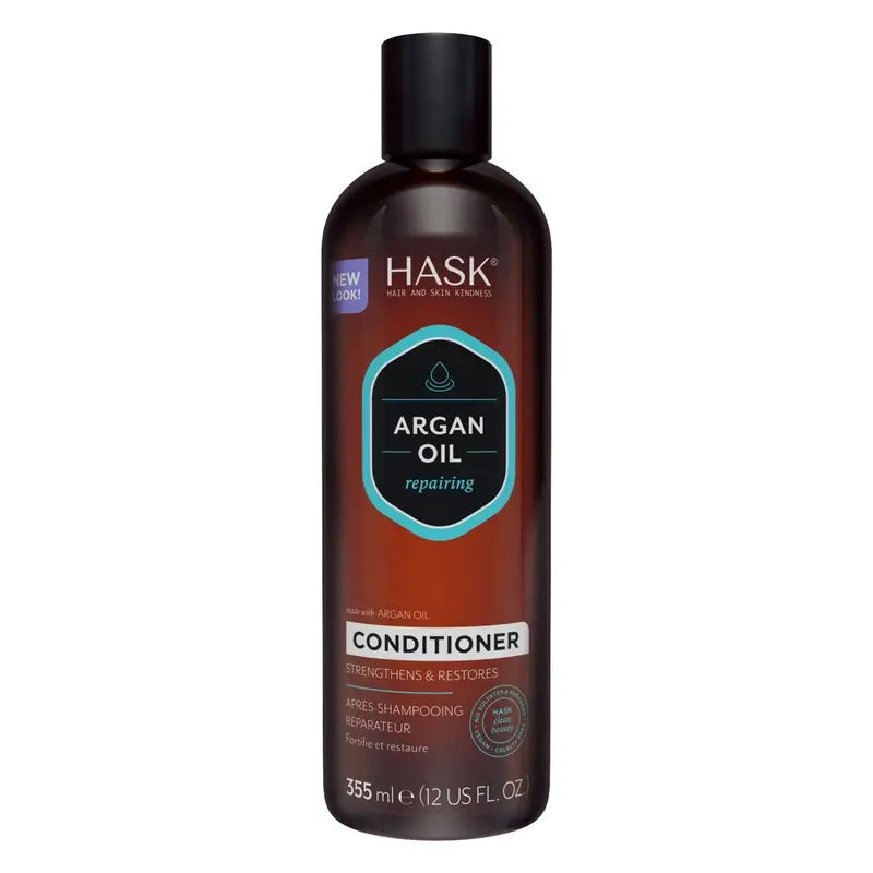 Hask Acondicionador Reparador Argan Oil , 355 ml