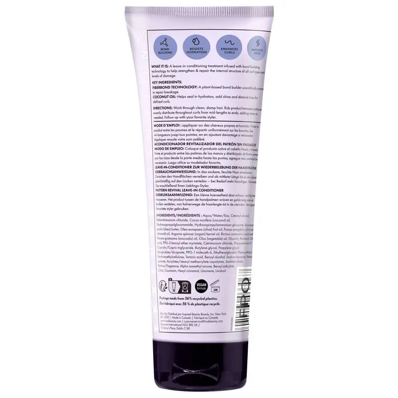 Hask Acondicionador Sin Aclarado Anti Encrespamiento Texture , 198 ml