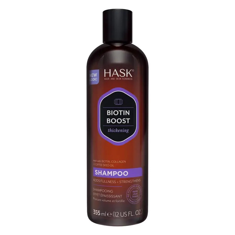 Hask Champú Densificante Biotin Boost , 355 ml