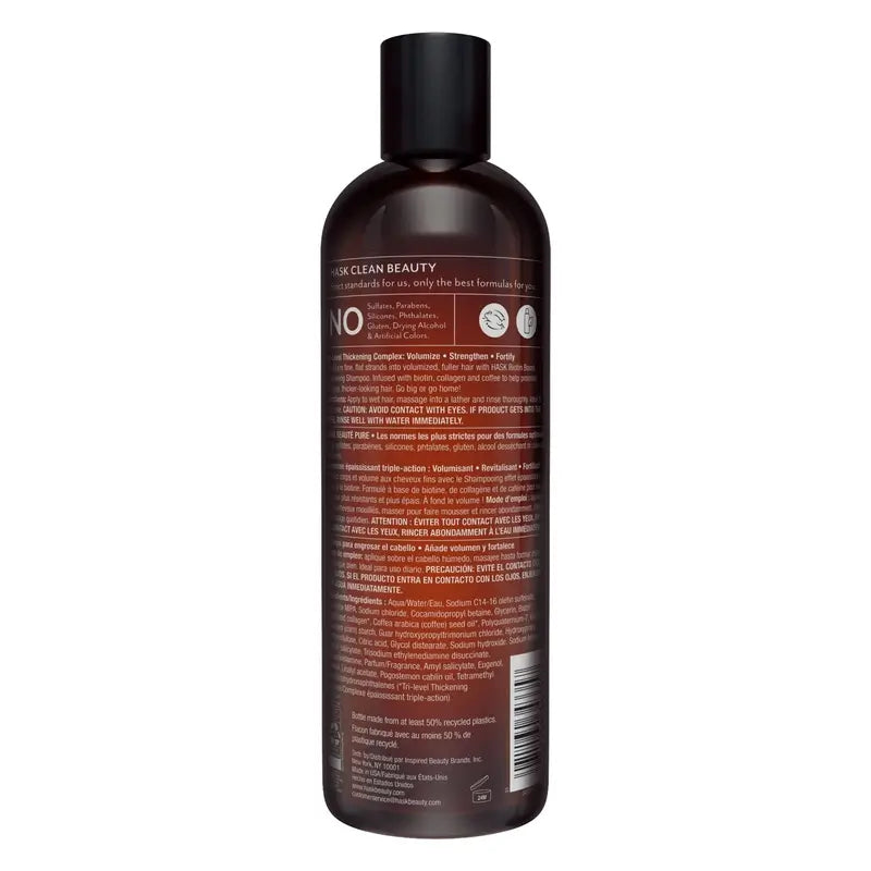 Hask Champú Densificante Biotin Boost , 355 ml