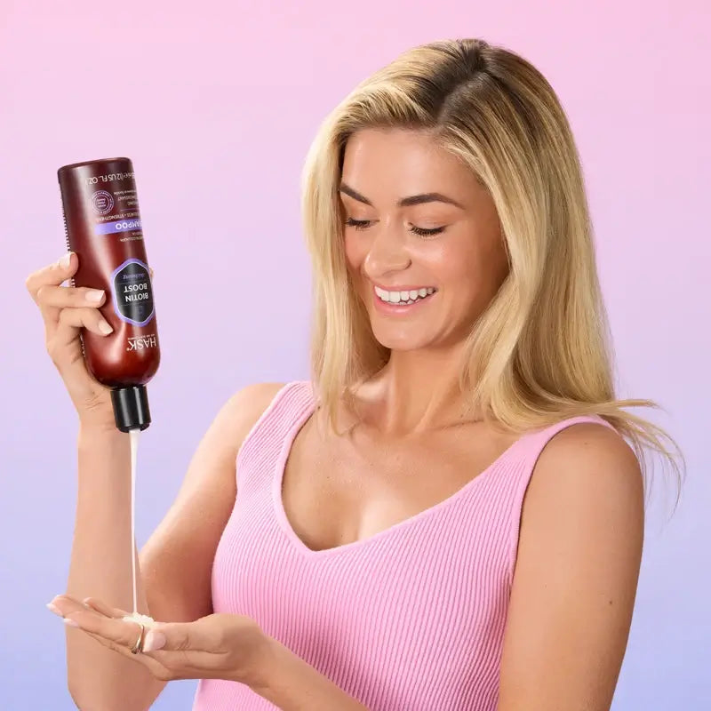 Hask Champú Densificante Biotin Boost , 355 ml