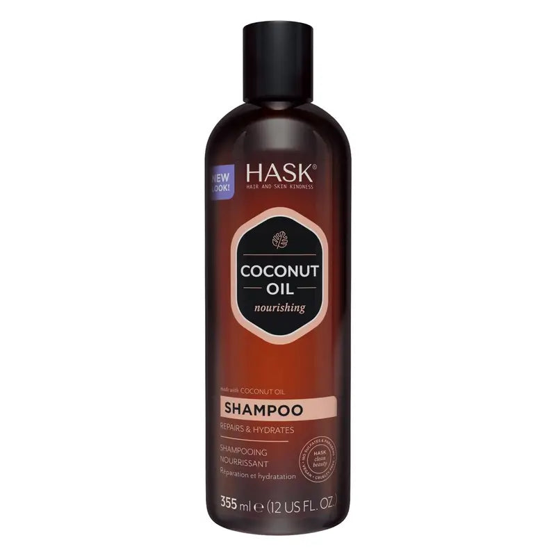 Hask Champú Nutritivo Monoi Coconut Oil , 355 ml