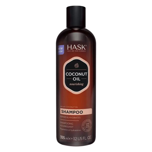 Hask Champú Nutritivo Monoi Coconut Oil , 355 ml