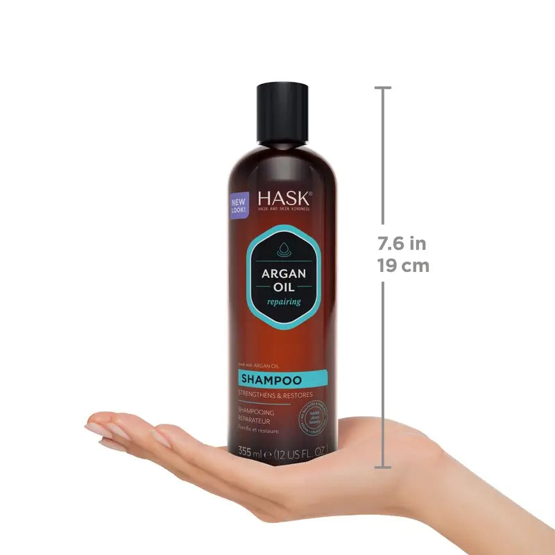 Hask Champú Reparador Argan Oil , 355 ml