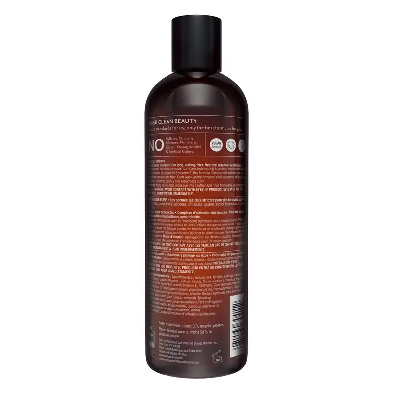 Hask Champú Rizos Perfectos Curl Care , 355 ml