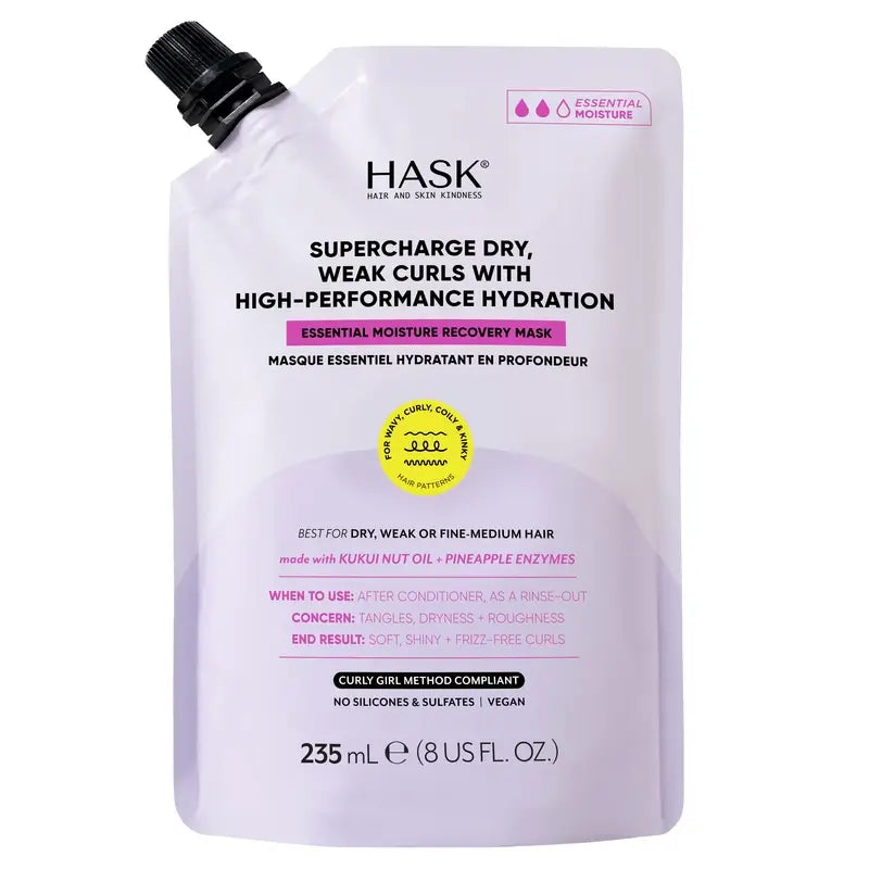 Hask Mascarilla Capilar Ligera Hidratante Texture , 235 ml