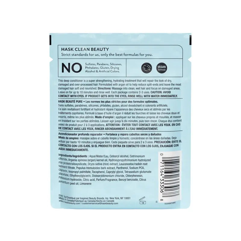 Hask Mascarilla Reparadora Argan Oil , 50 gr