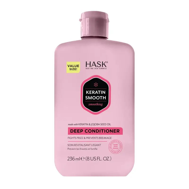 Hask Mascarilla Suave Y Liso Keratin Protein , 226 gr