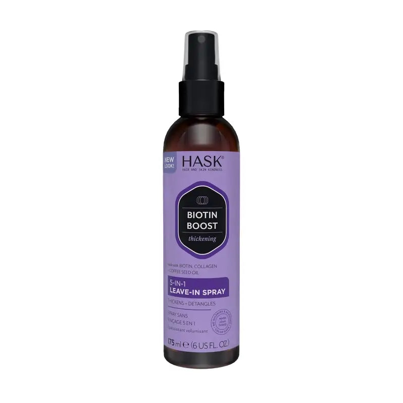 Hask Spray Acondicionador 5En1 Biotin Boost , 175 ml