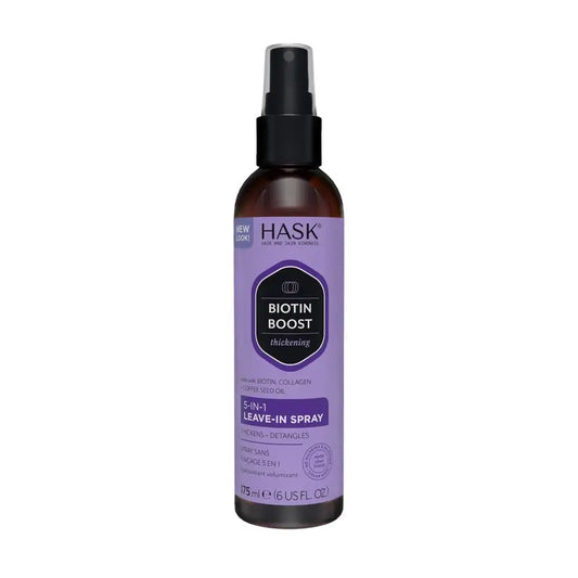Hask Spray Acondicionador 5En1 Biotin Boost , 175 ml