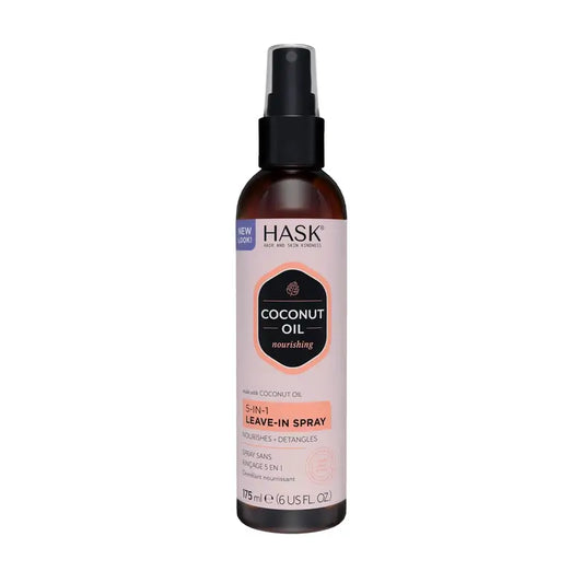 Hask Spray Acondicionador 5En1 Coconut Oil , 175 ml