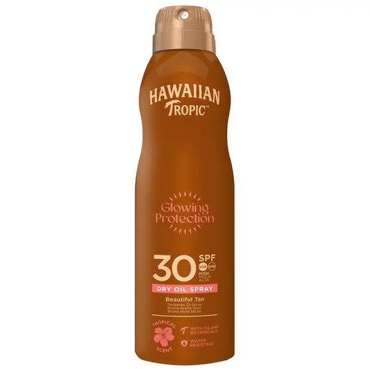 Hawaiian Tropic Ht Aceite Bruma Glowing Spf30, 180Ml