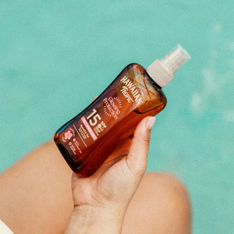 Hawaiian Tropic Ht Aceite Glowing Spf15, 200Ml