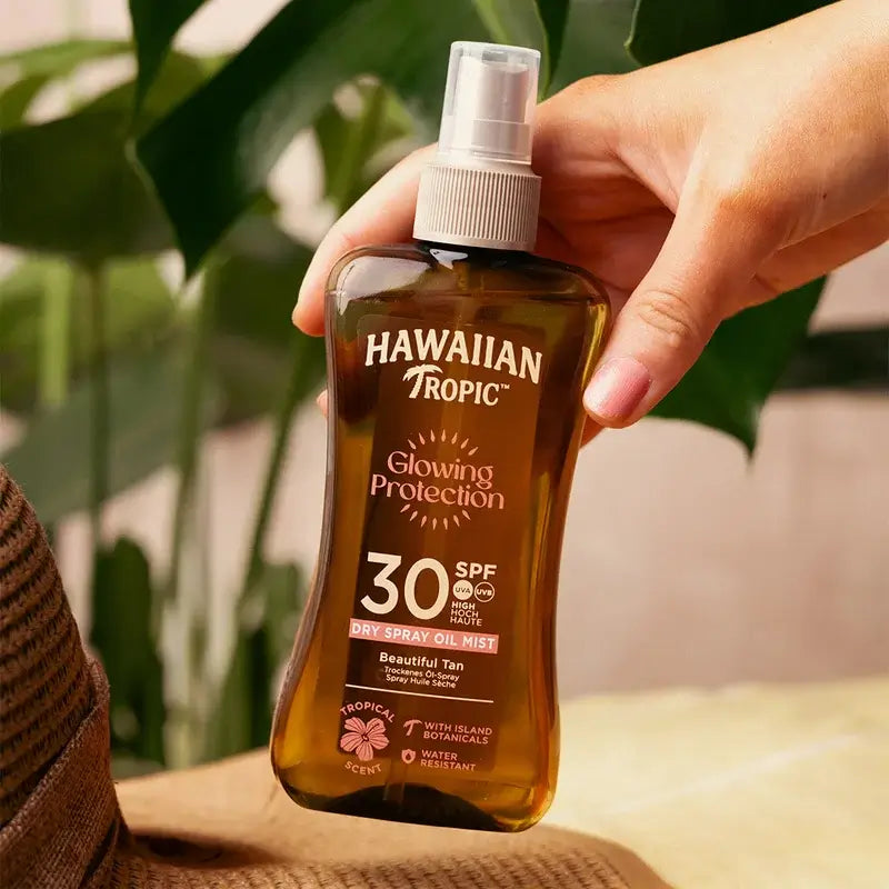 Hawaiian Tropic Ht Aceite Glowing Spf30, 200Ml
