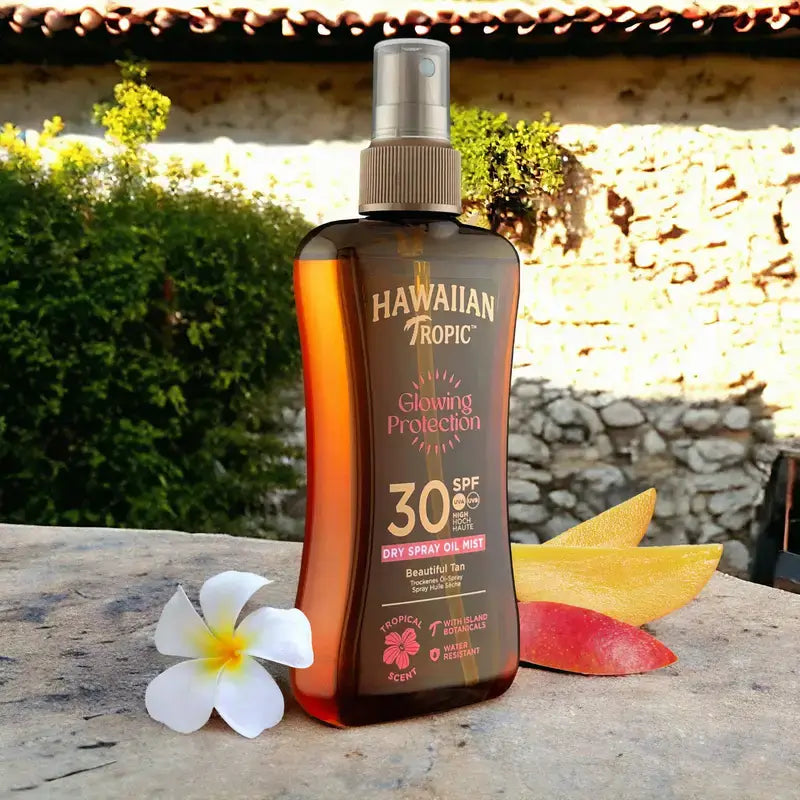 Hawaiian Tropic Ht Aceite Glowing Spf30, 200Ml