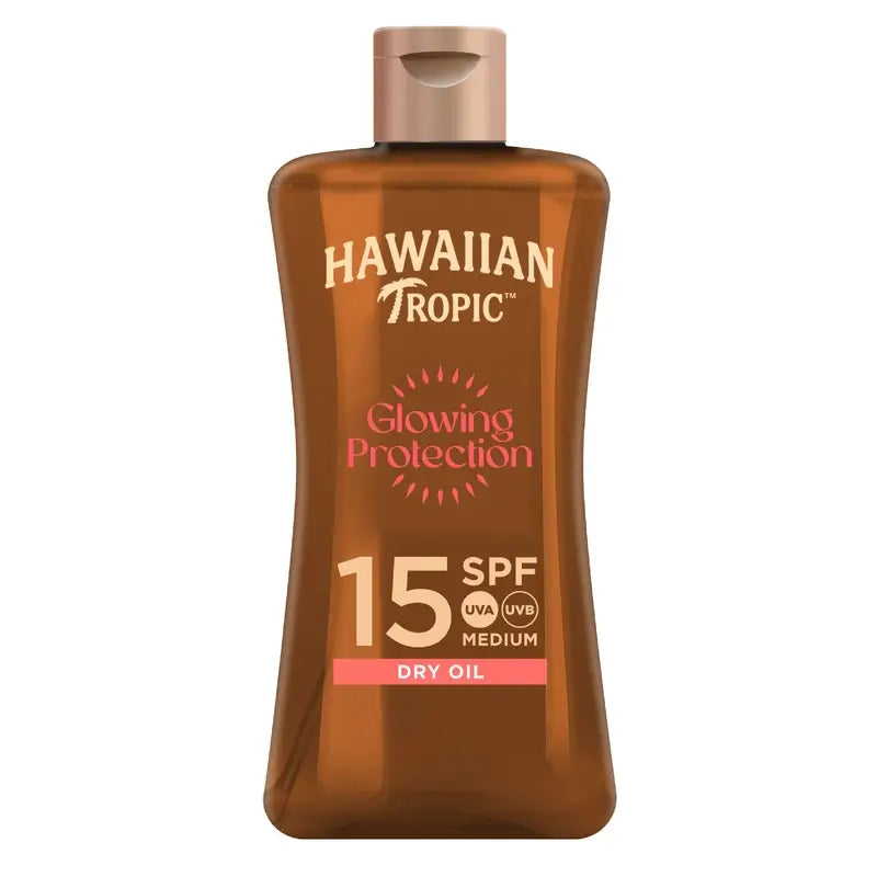 Hawaiian Tropic Ht Mini Aceite Glowing Spf15, 100Ml Cj12
