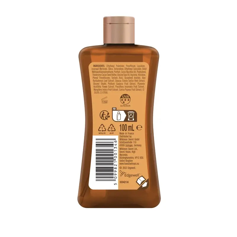 Hawaiian Tropic Ht Mini Aceite Glowing Spf15, 100Ml Cj12
