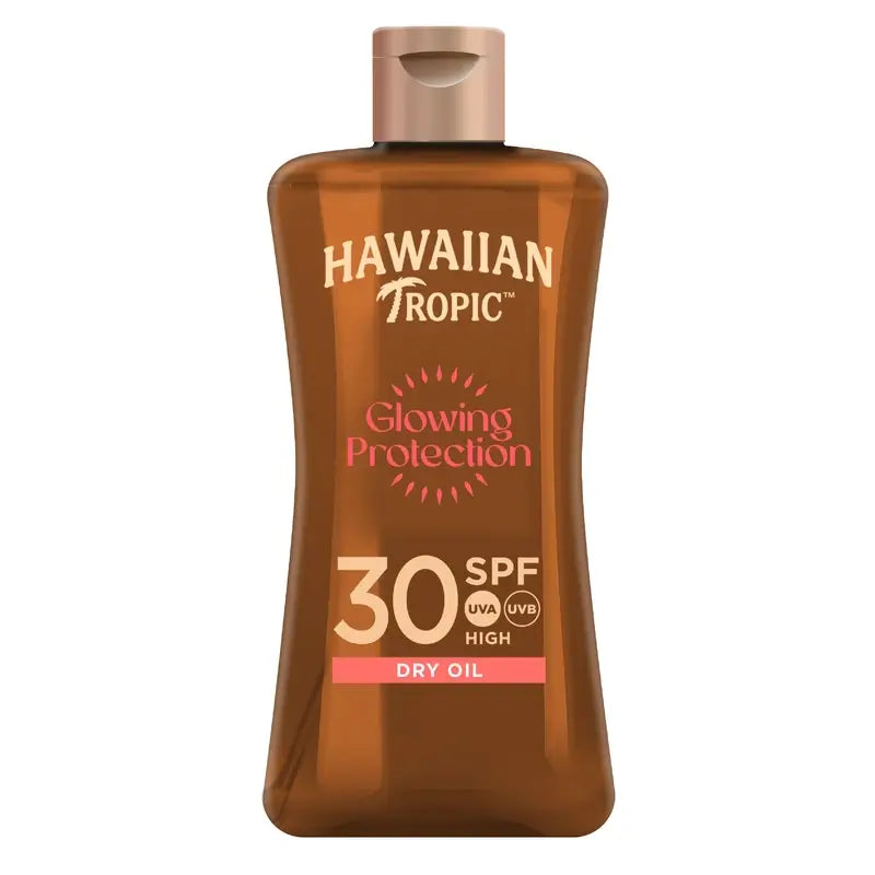 Hawaiian Tropic Ht Mini Aceite Glowing Spf30, 100Ml Cj12