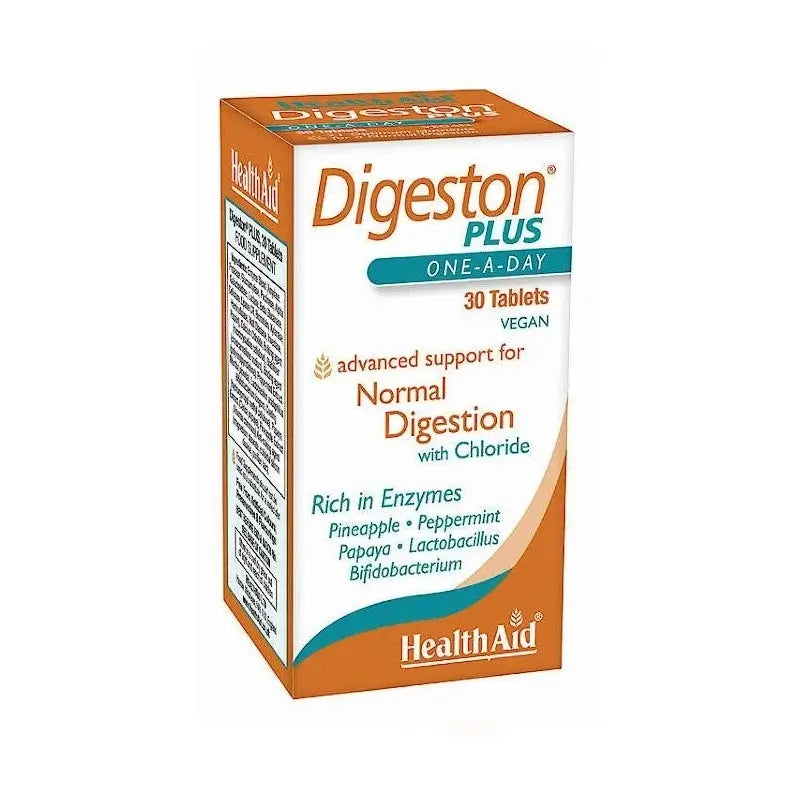 Health Aid Digeston Plus  , 30 comprimidos