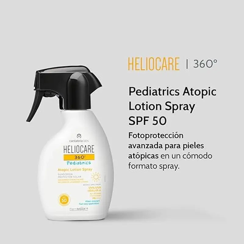 Heliocare 360º Pack Pediatric Mineral 50Ml + Atopic Pistola 250Ml