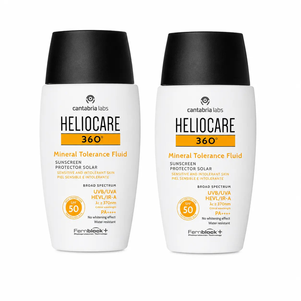 Heliocare Duplo  360º Mineral Tolerance Fluid Spf50, 2X50 Ml