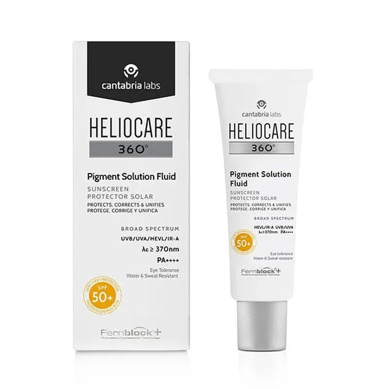 Heliocare Pack 360 Pigment Solution Fluid SPF50+, 50 ml + Neorerin Dc Concentrate 10 ml Regalo