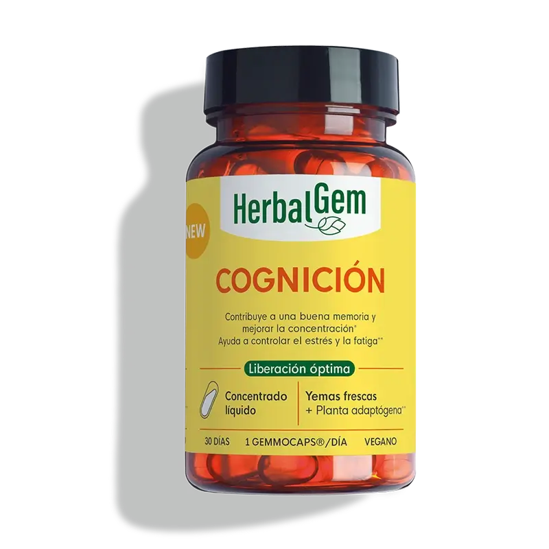 Herbalgem Gemmocaps Stress Protect Cognición, 30 cápsulas