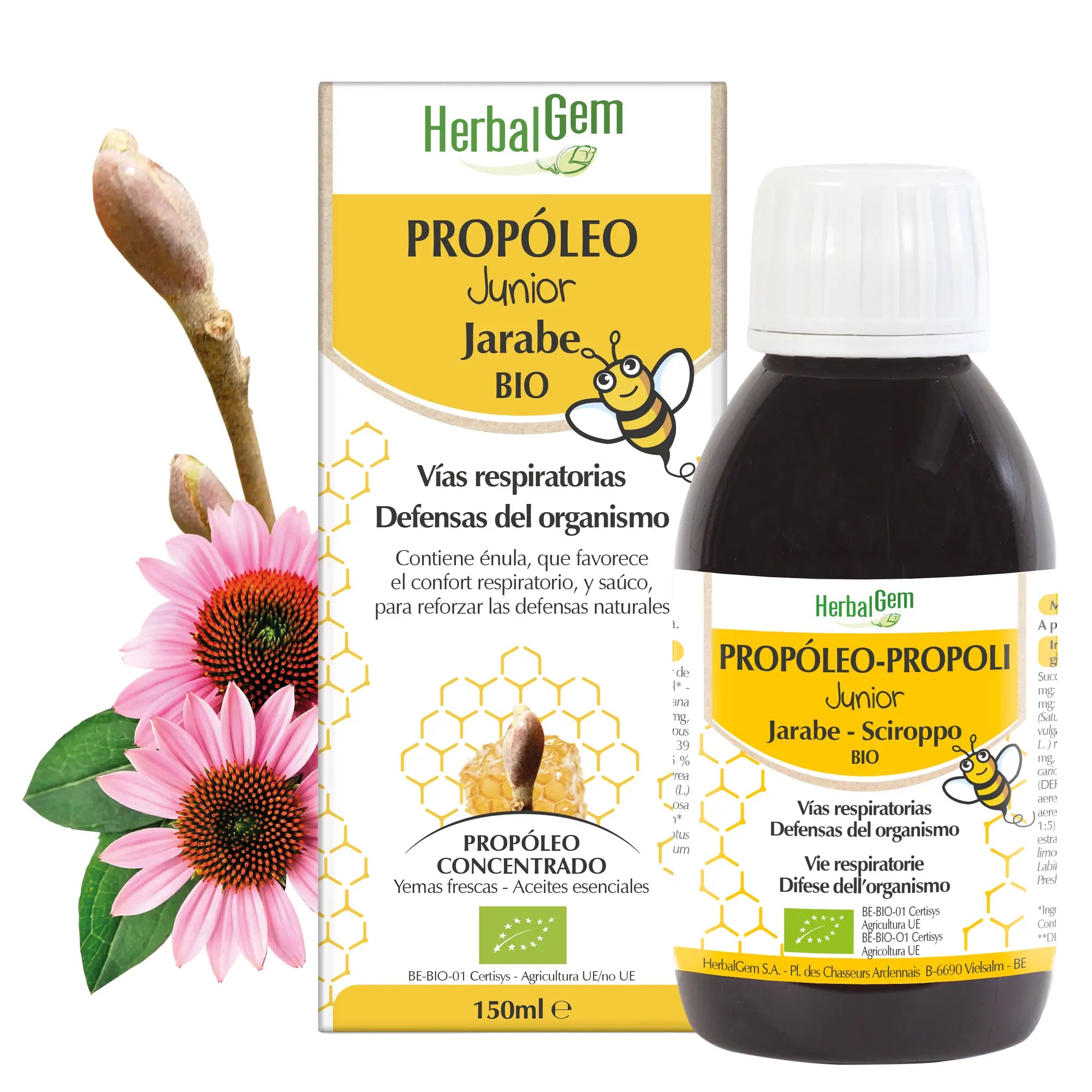 Compra Herbalgem Propoleo Jarabe Junior, 150Ml al mejor precio.