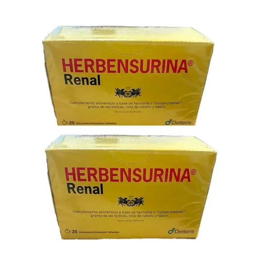 Herbensurina Infusión, Pack 2 x 20 Filtros x 1.5 gr
