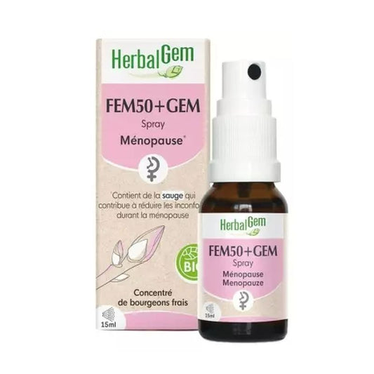 Herbalgem Spray Fem50 Bio, 15 ml