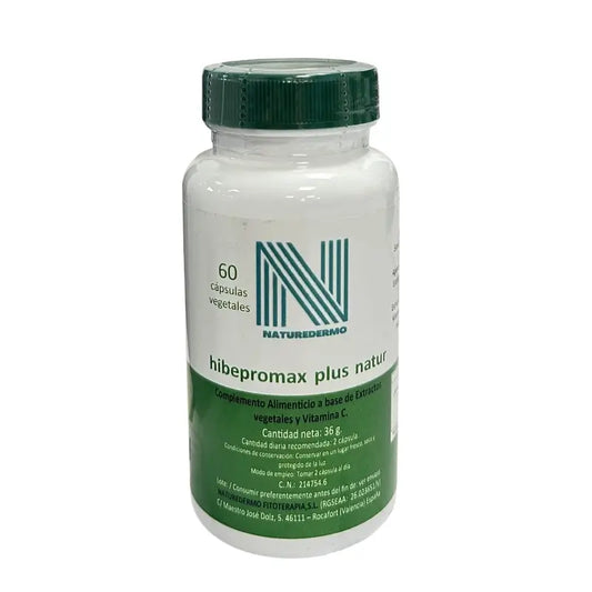 Hibepromax Plus Natur, 60 Cápsulas