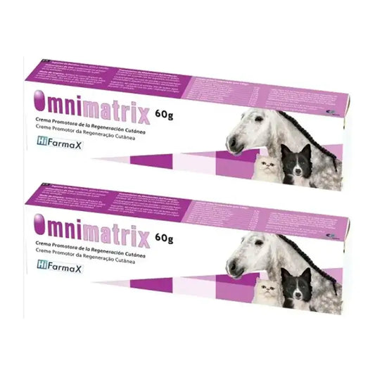 Omnimatrix Pomada Cicatrizante, Pack 2 x 60 gr