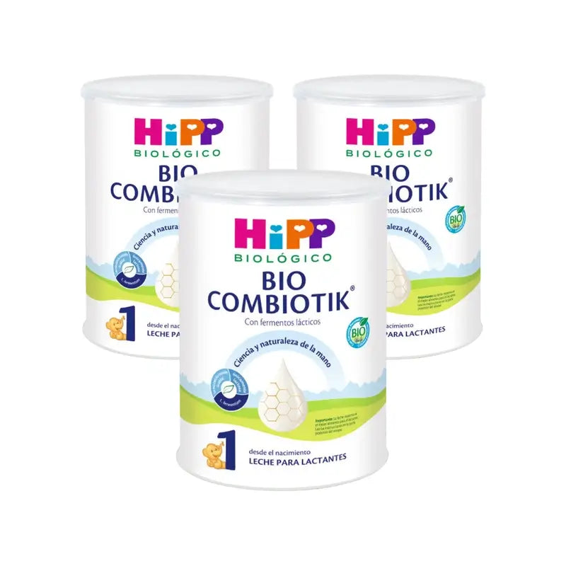 Hipp Combiotik 1, Leche De Inicio, 3X800 Gr